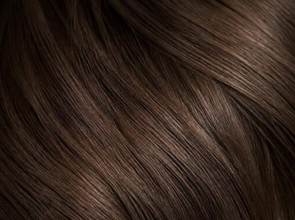 Brunette Brown hair color swatch